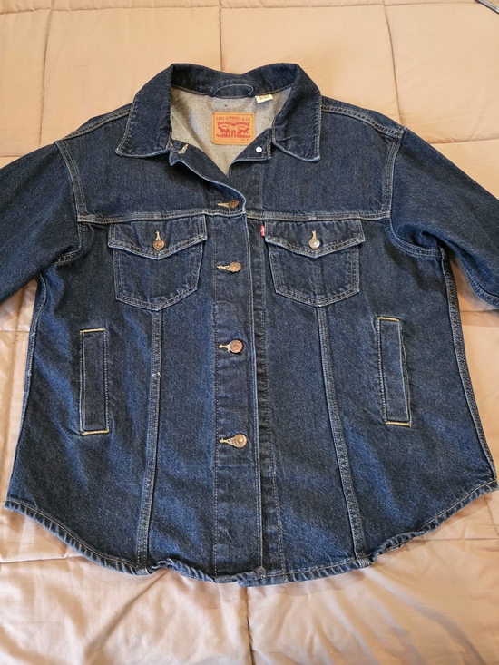 Levi's Jackets & Blazers - Levi's Dark Blue Denim Jean Jacket